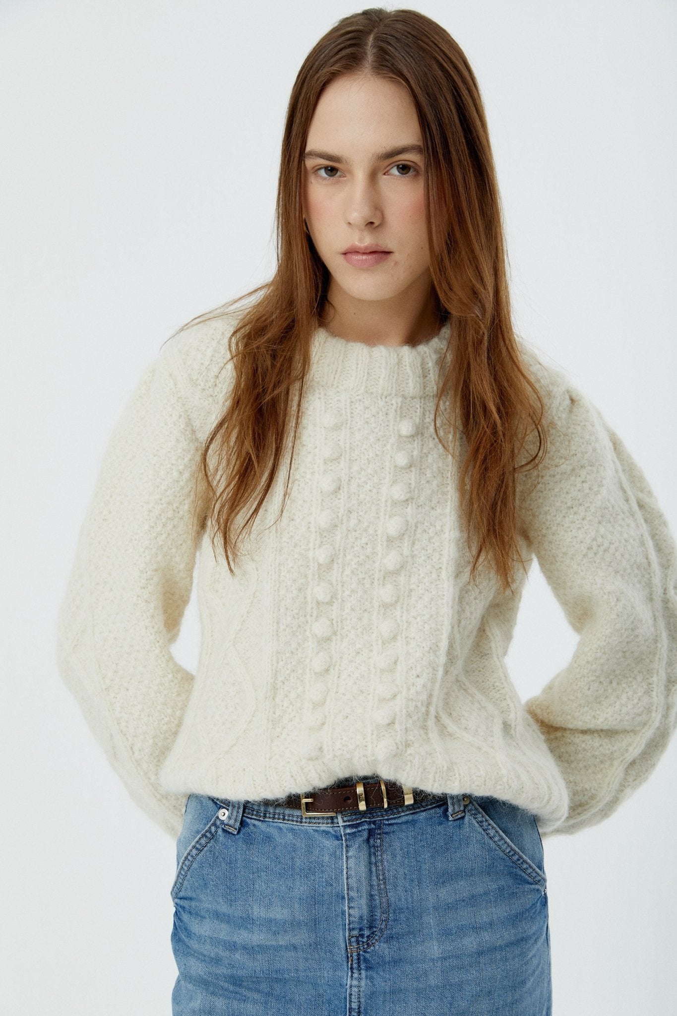 Fisher Puff - Sleeve Pullover - TEJIDO