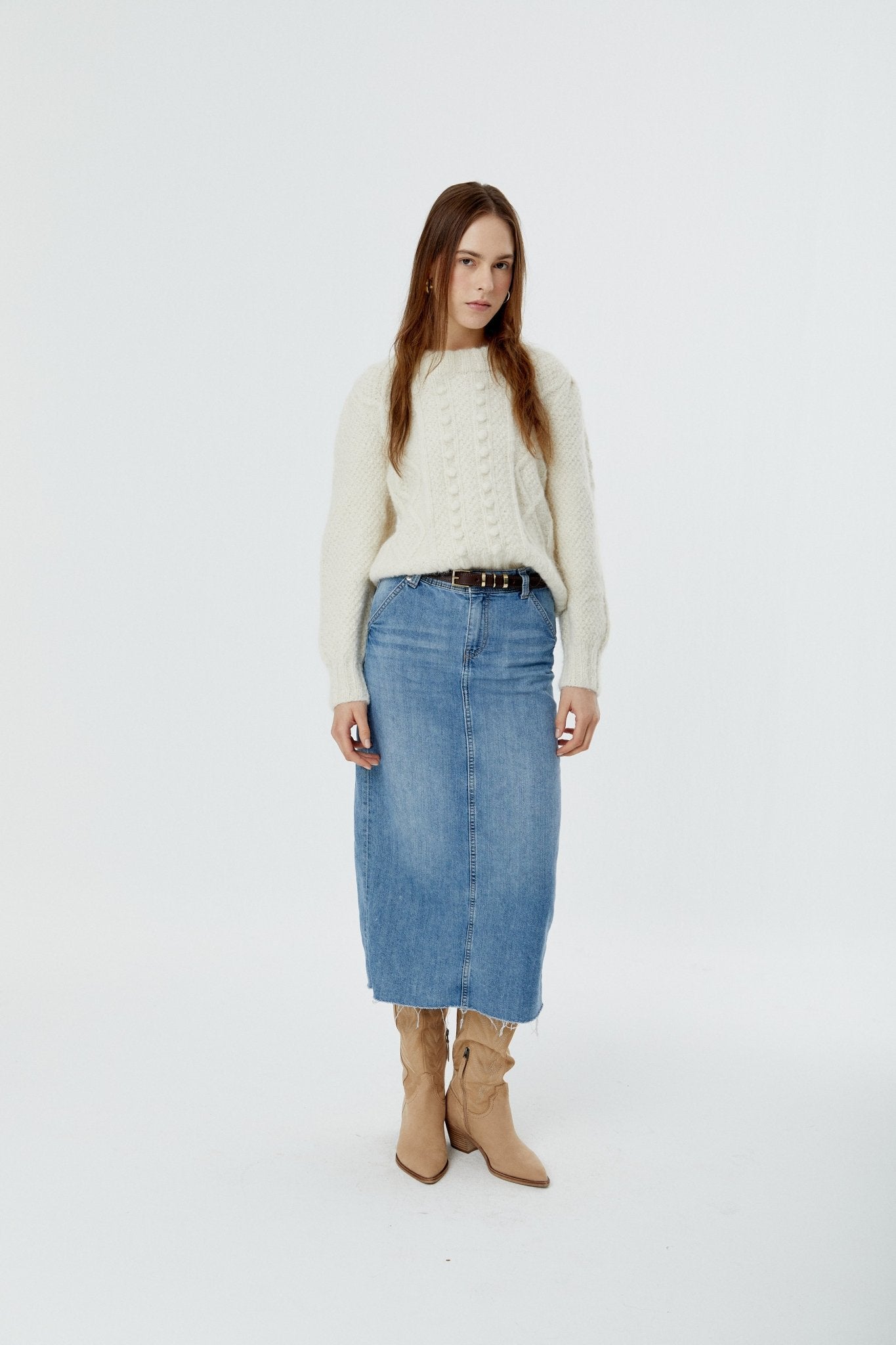 Fisher Puff - Sleeve Pullover - TEJIDO