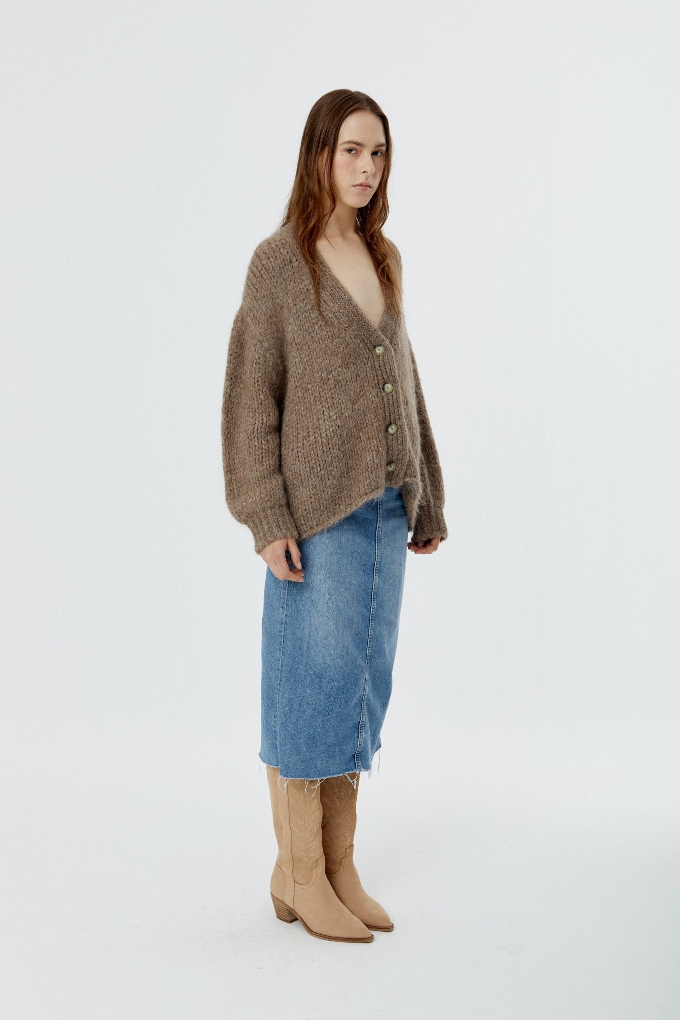 Isla Cardigan - TEJIDO
