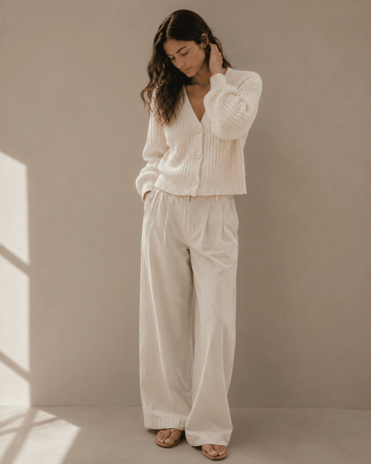 Jane Crop Cardigan - TEJIDO