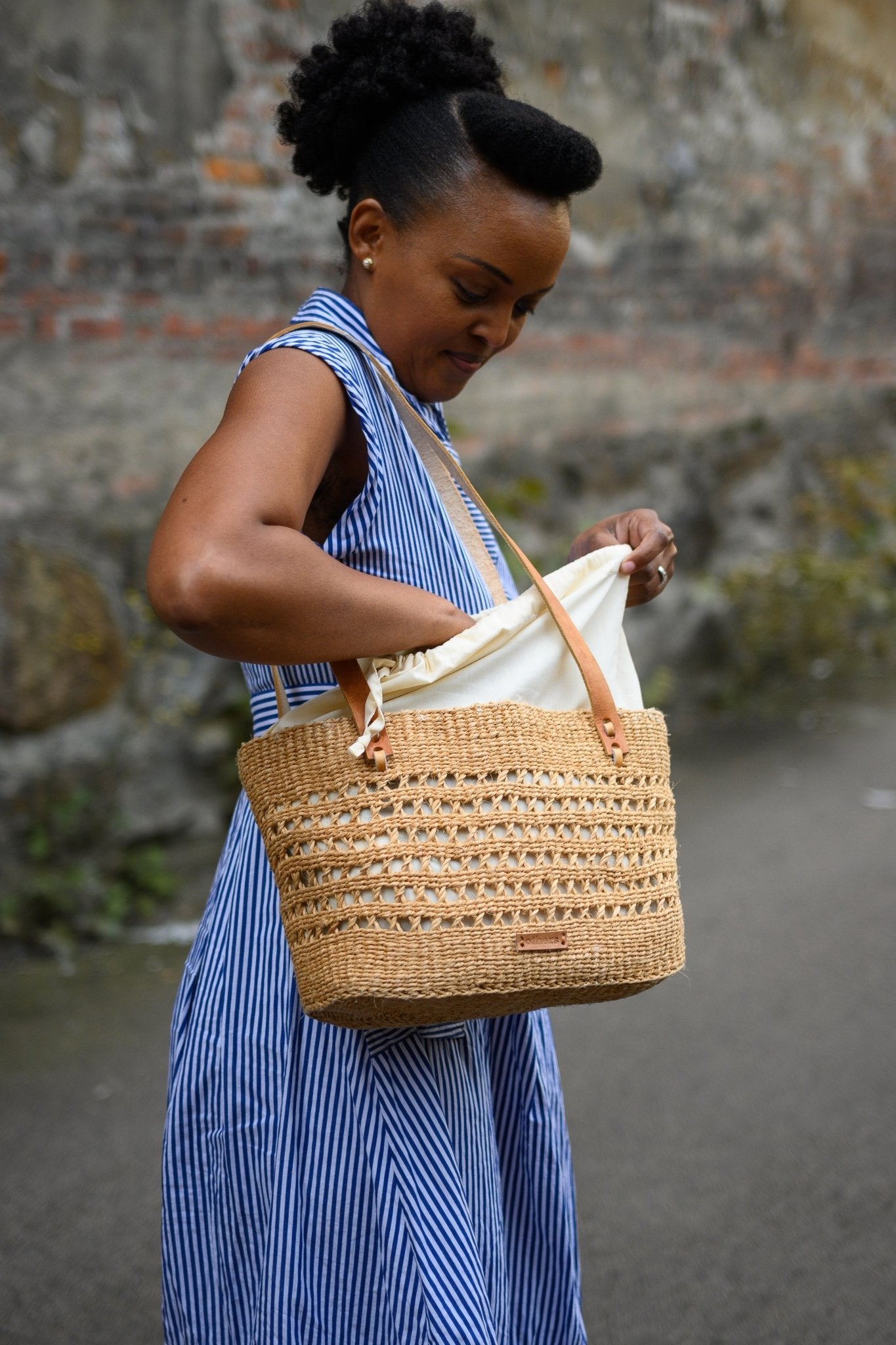 Others Shoulder Sisal Bag - TEJIDO