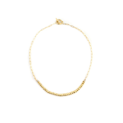 Droplet Bronze Necklace