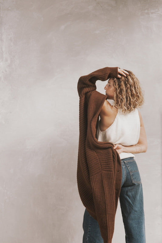 Abuelo Cardigan - TEJIDO