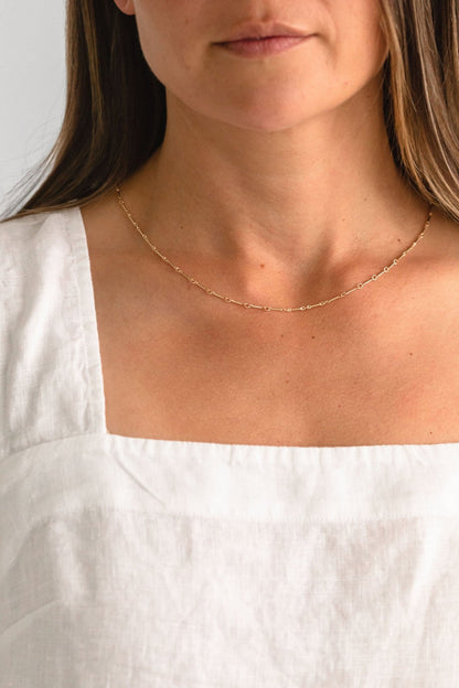 Alice Link Necklace | Gold Fill - TEJIDO