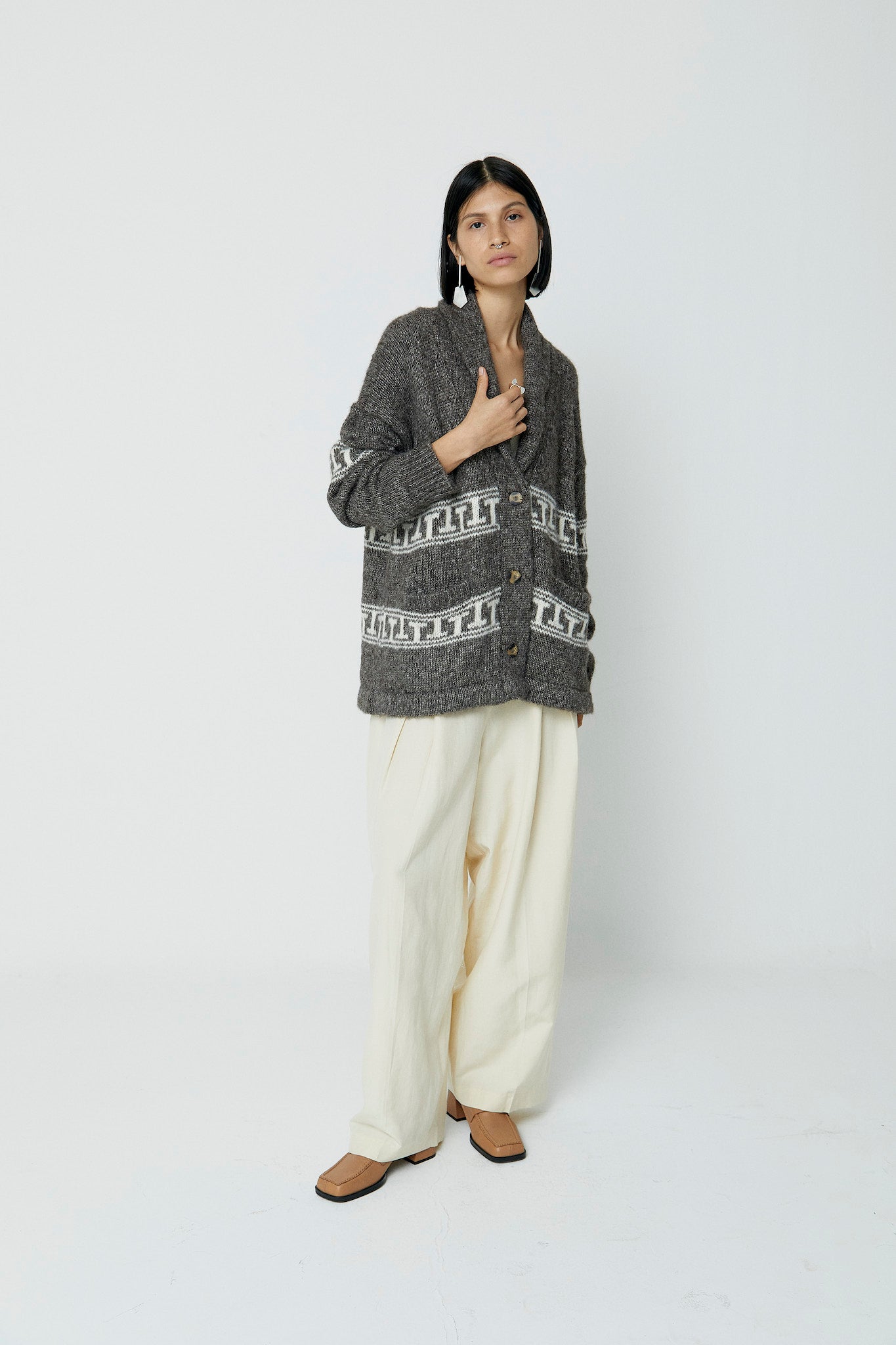 Baba Cardigan (Eco - Alpa) - TEJIDO