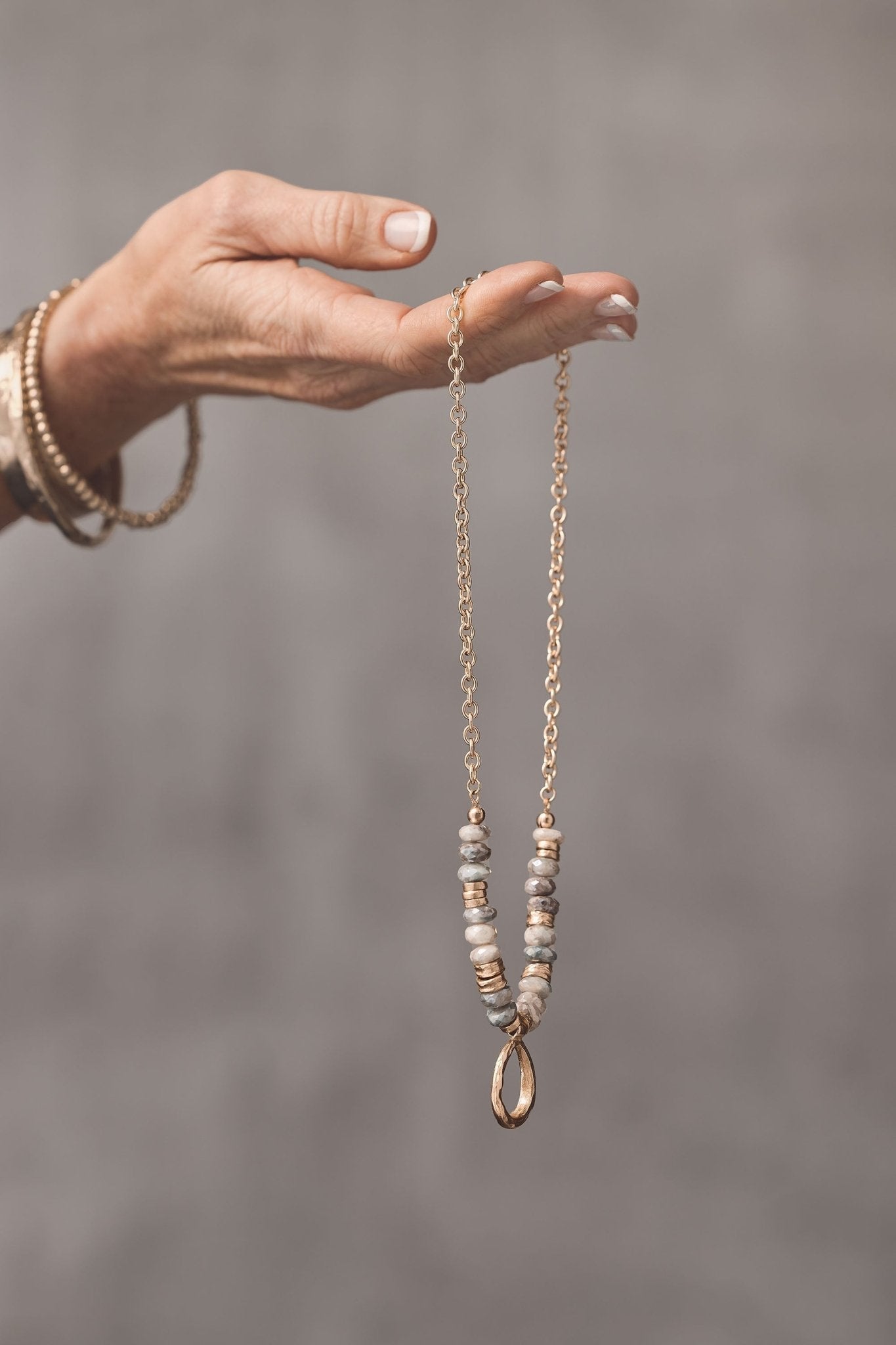 Celeste Bronze Necklace - TEJIDO