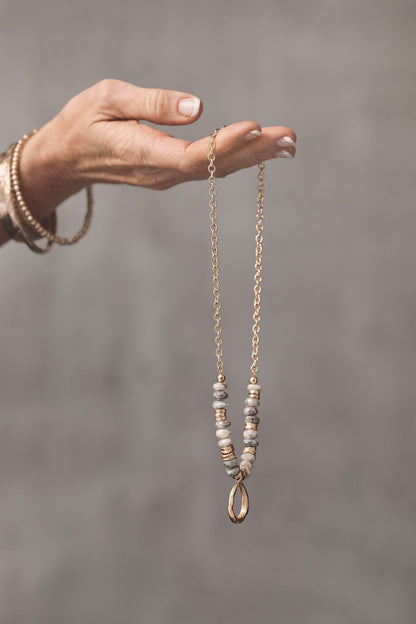 Celeste Bronze Necklace - TEJIDO