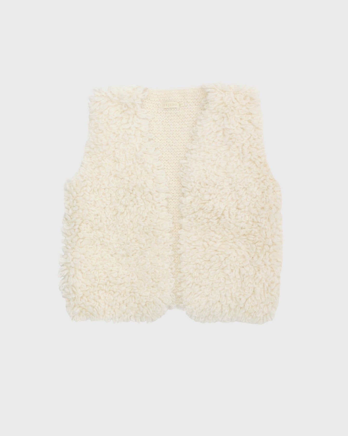 Crop Shag Vest - TEJIDO