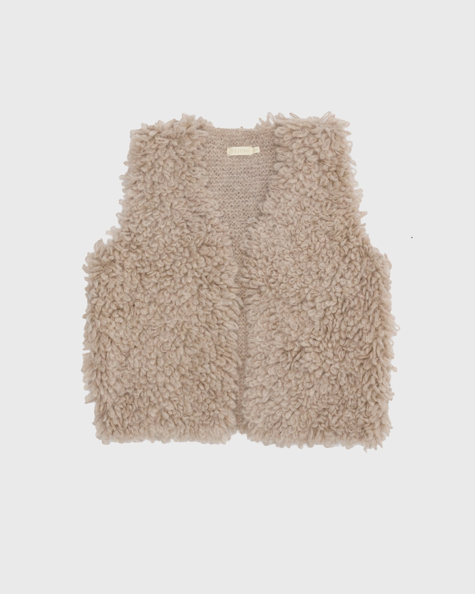 Crop Shag Vest - TEJIDO