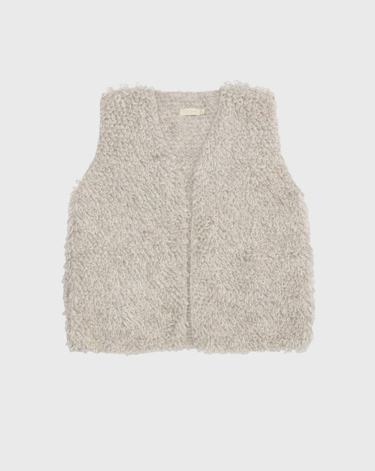 Crop Shag Vest - TEJIDO