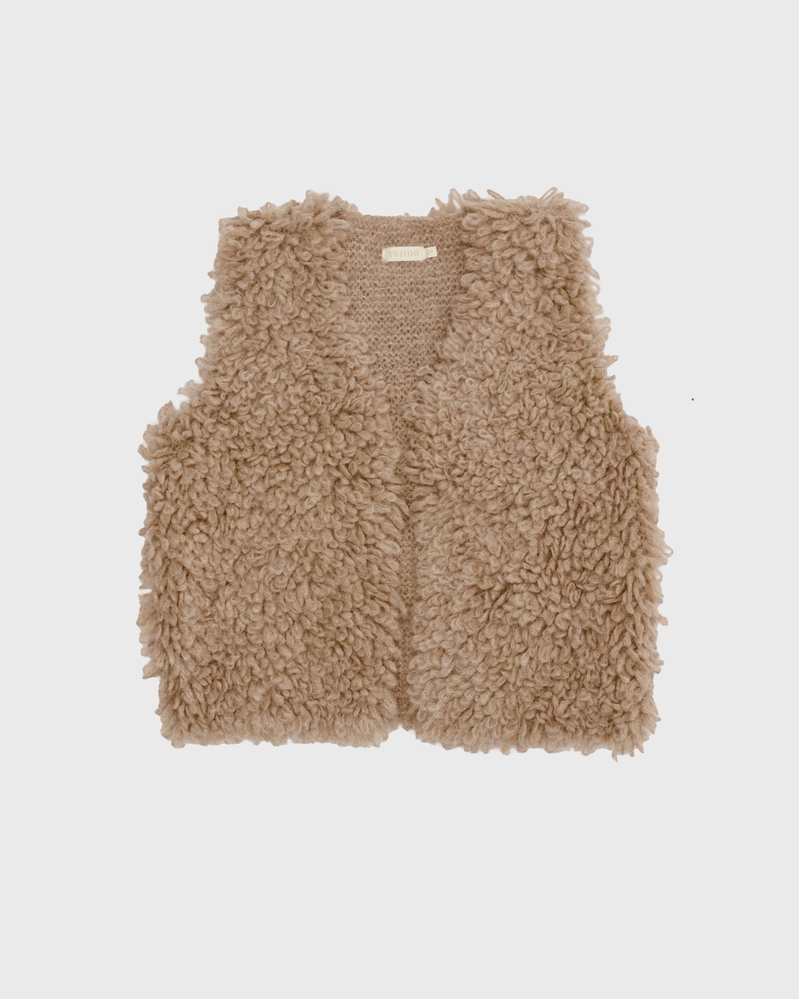 Crop Shag Vest - TEJIDO