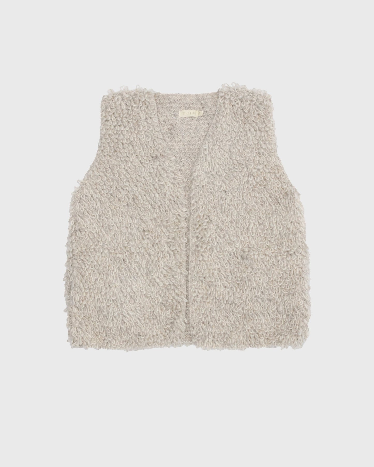 Crop Shag Vest - TEJIDO