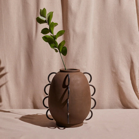 Elliot Terracotta Vessel - TEJIDO