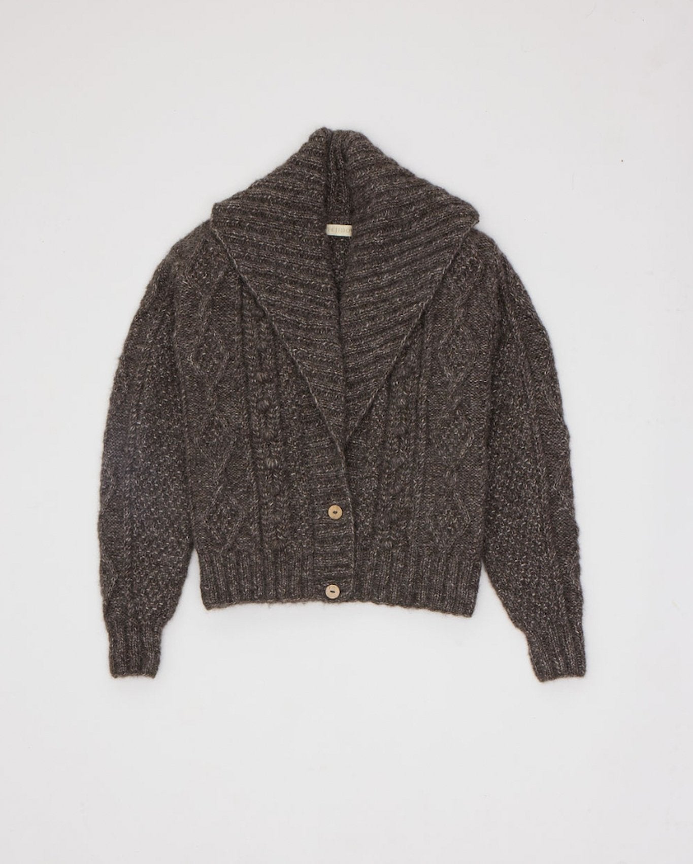 Fisher Cardigan (Eco - Alpa) - TEJIDO