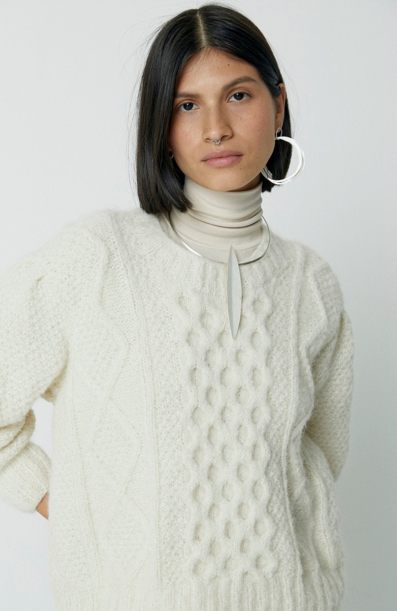 Fisher Puff - Sleeve Pullover - TEJIDO