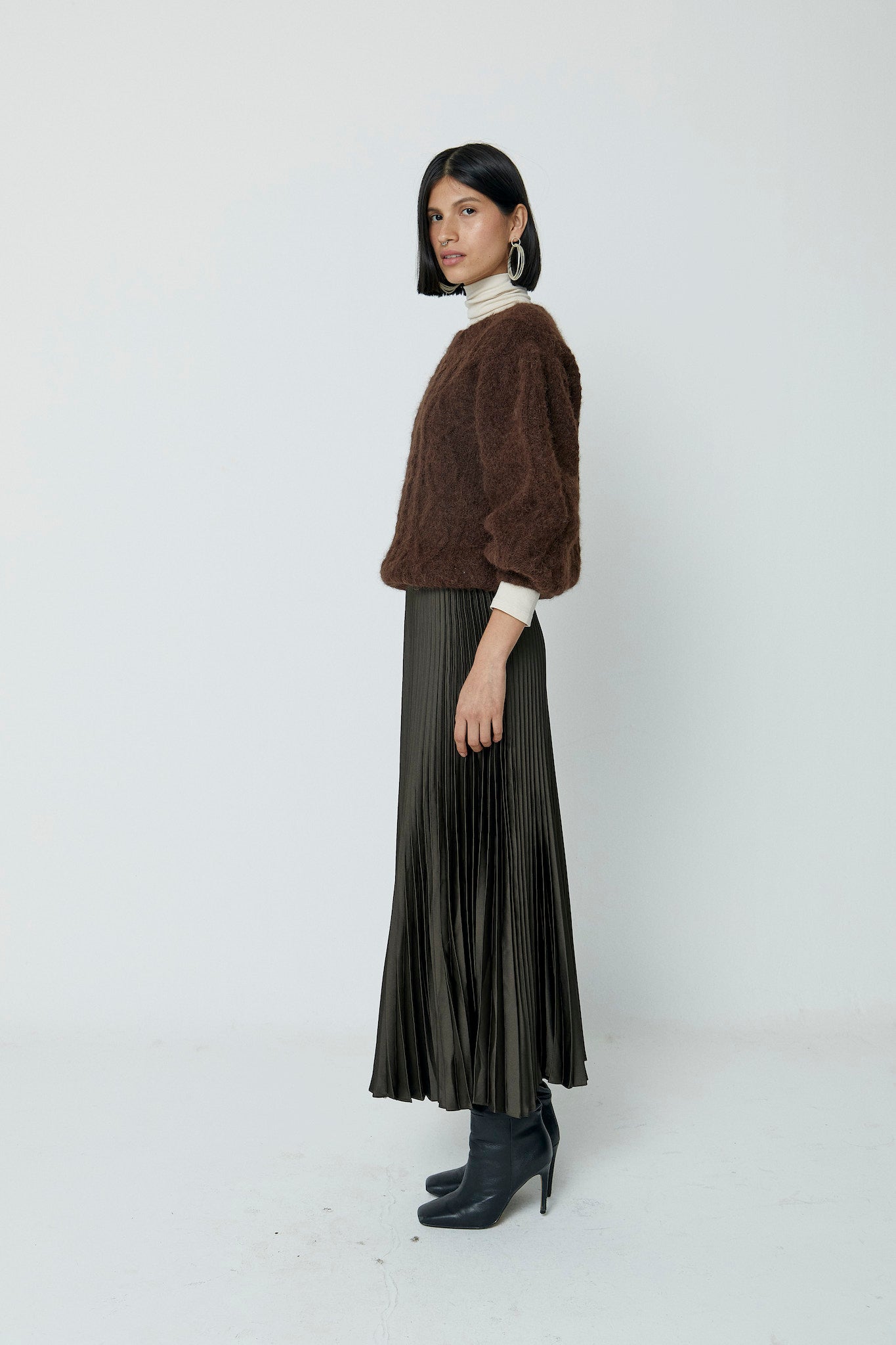 Fisher Puff - Sleeve Pullover - TEJIDO