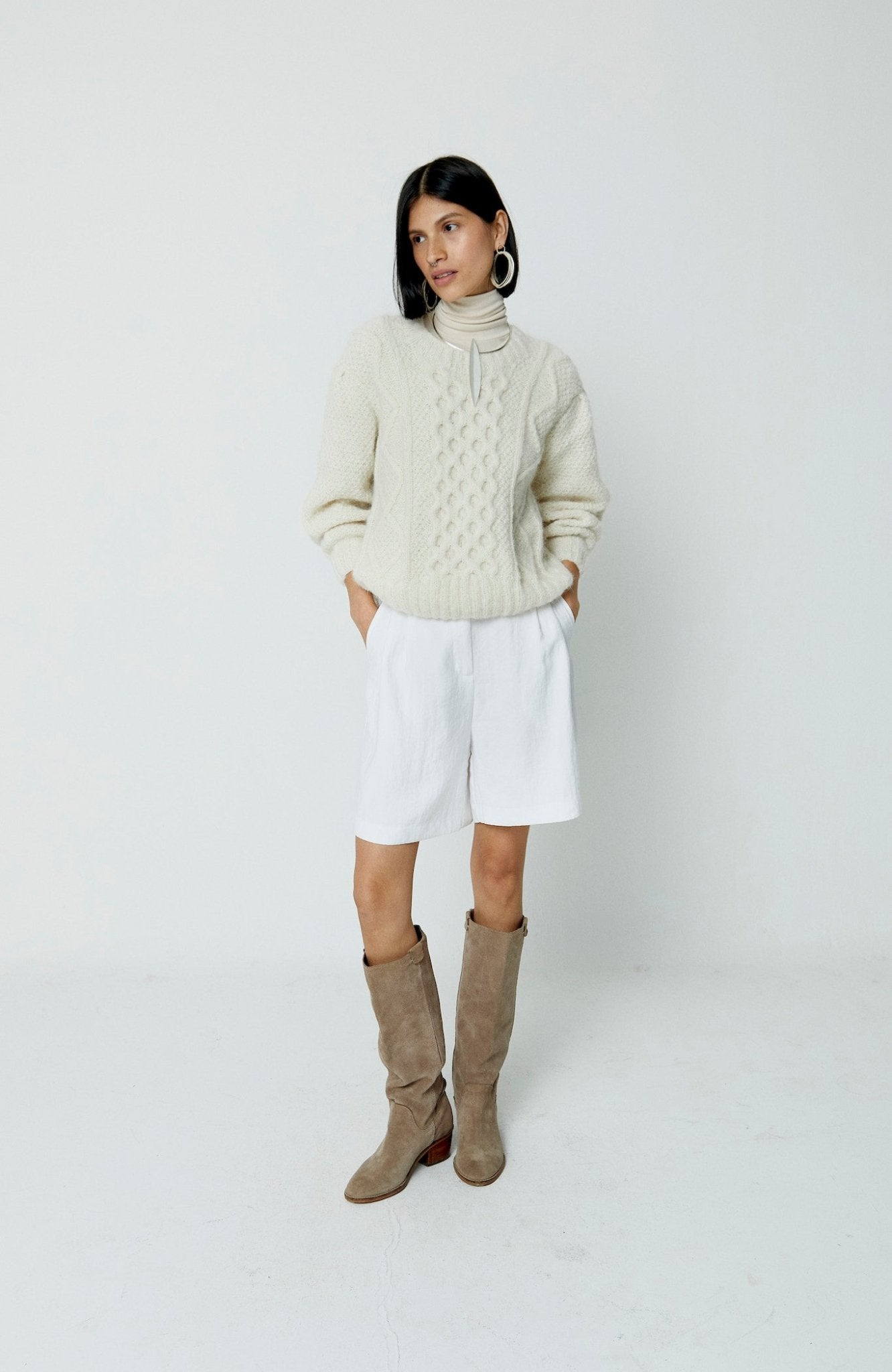 Fisher Puff - Sleeve Pullover - TEJIDO