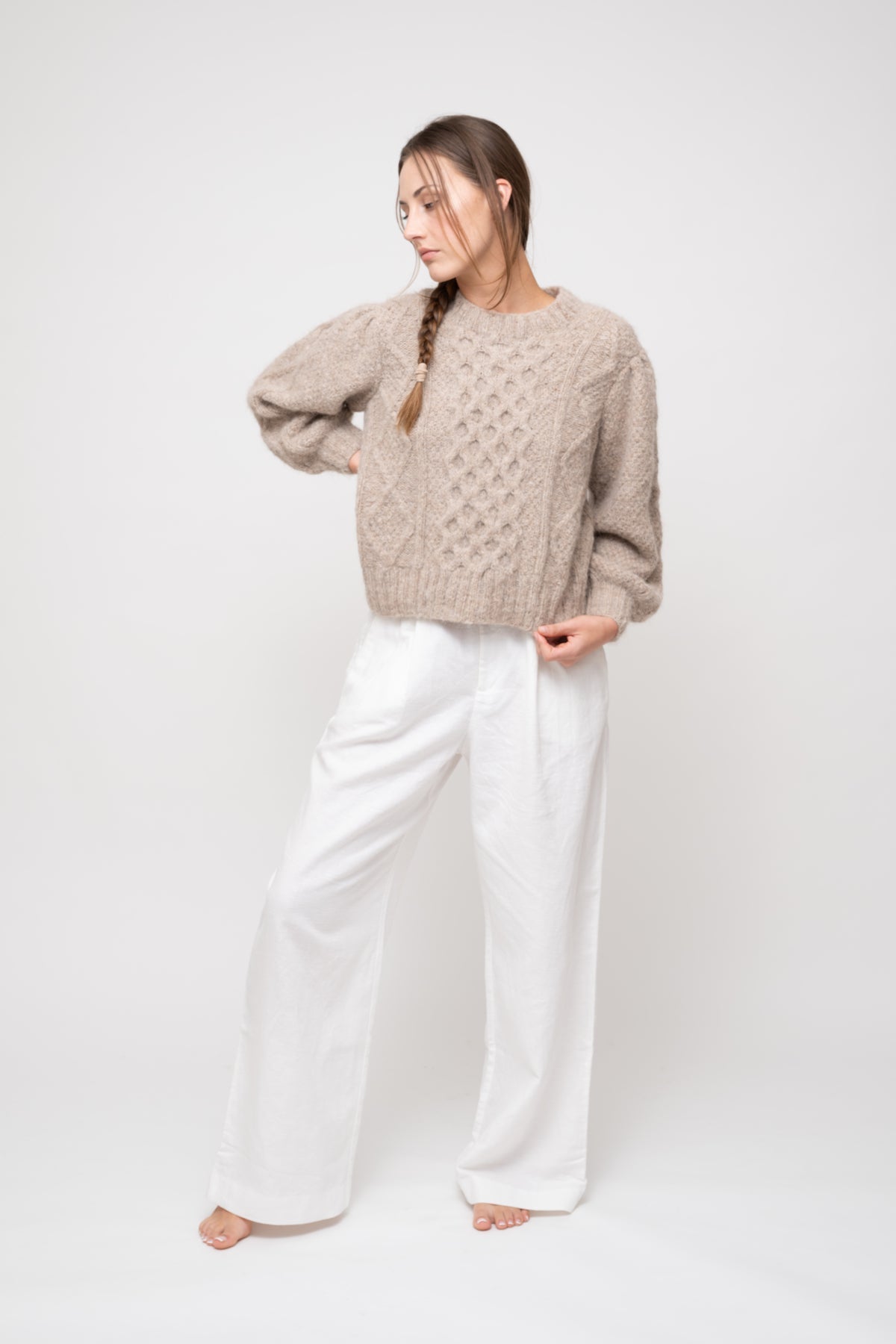 Fisher Puff-Sleeve Pullover - TEJIDO