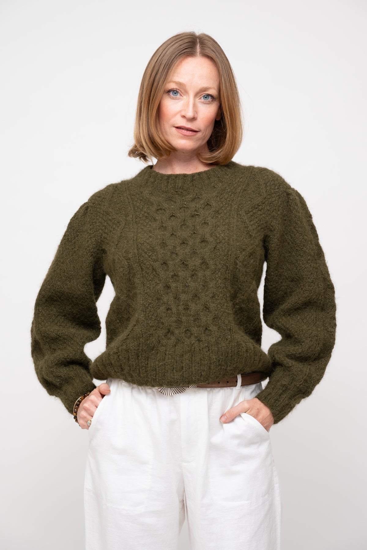 Fisher Puff-Sleeve Pullover - TEJIDO