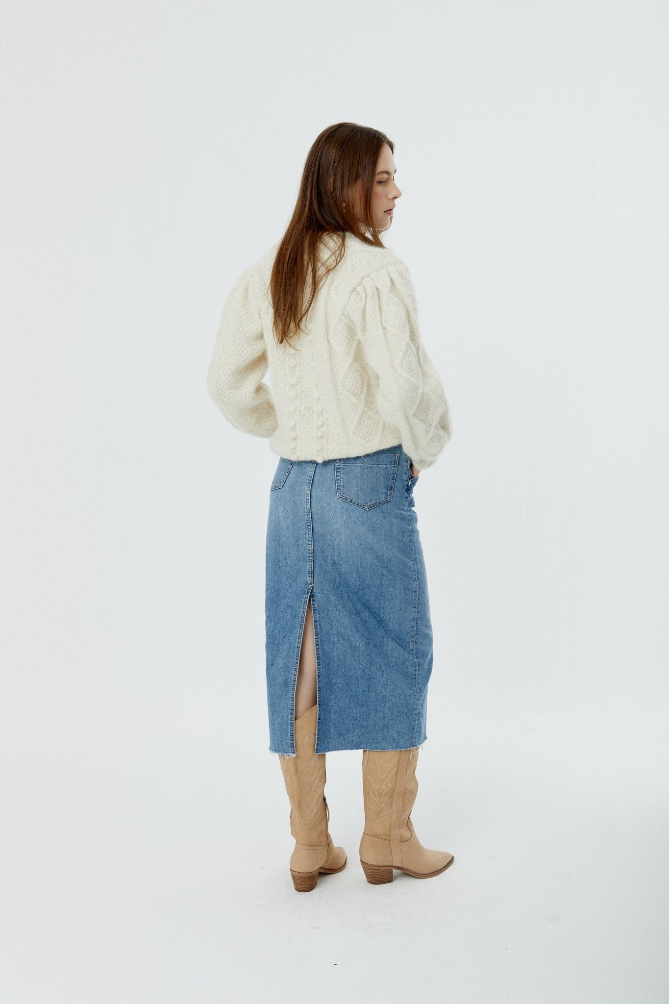 Fisher Puff - Sleeve Pullover - TEJIDO
