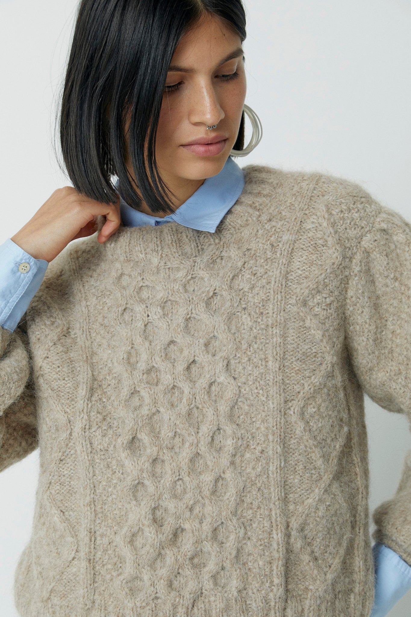 Fisher Puff - Sleeve Pullover - TEJIDO