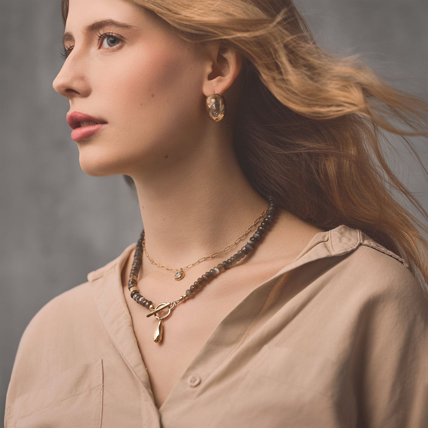 Genesis Bronze Earrings - TEJIDO