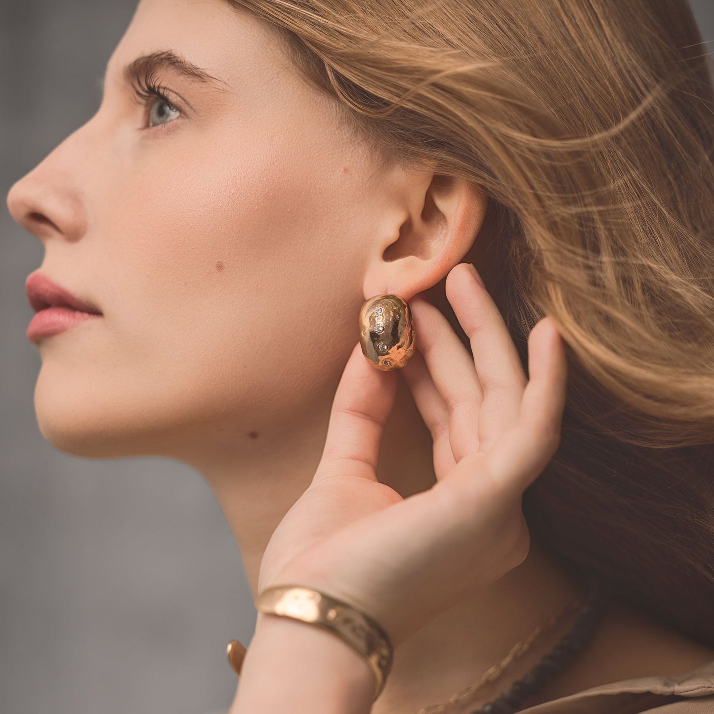 Genesis Bronze Earrings - TEJIDO
