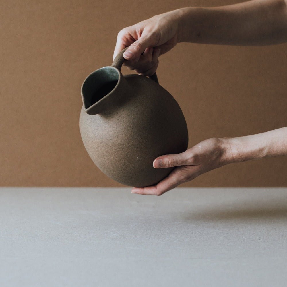 Handcrafted Ball Pitcher - TEJIDO