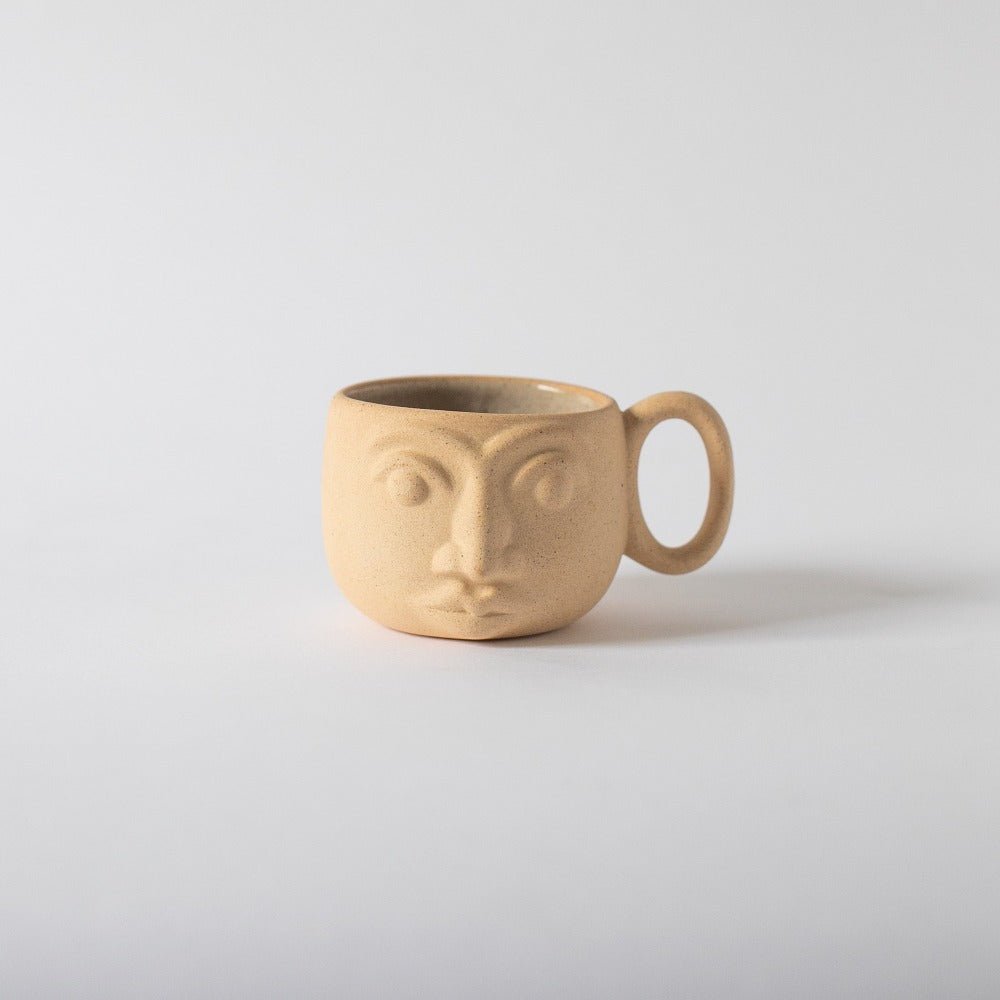 Handcrafted Face Mug - TEJIDO