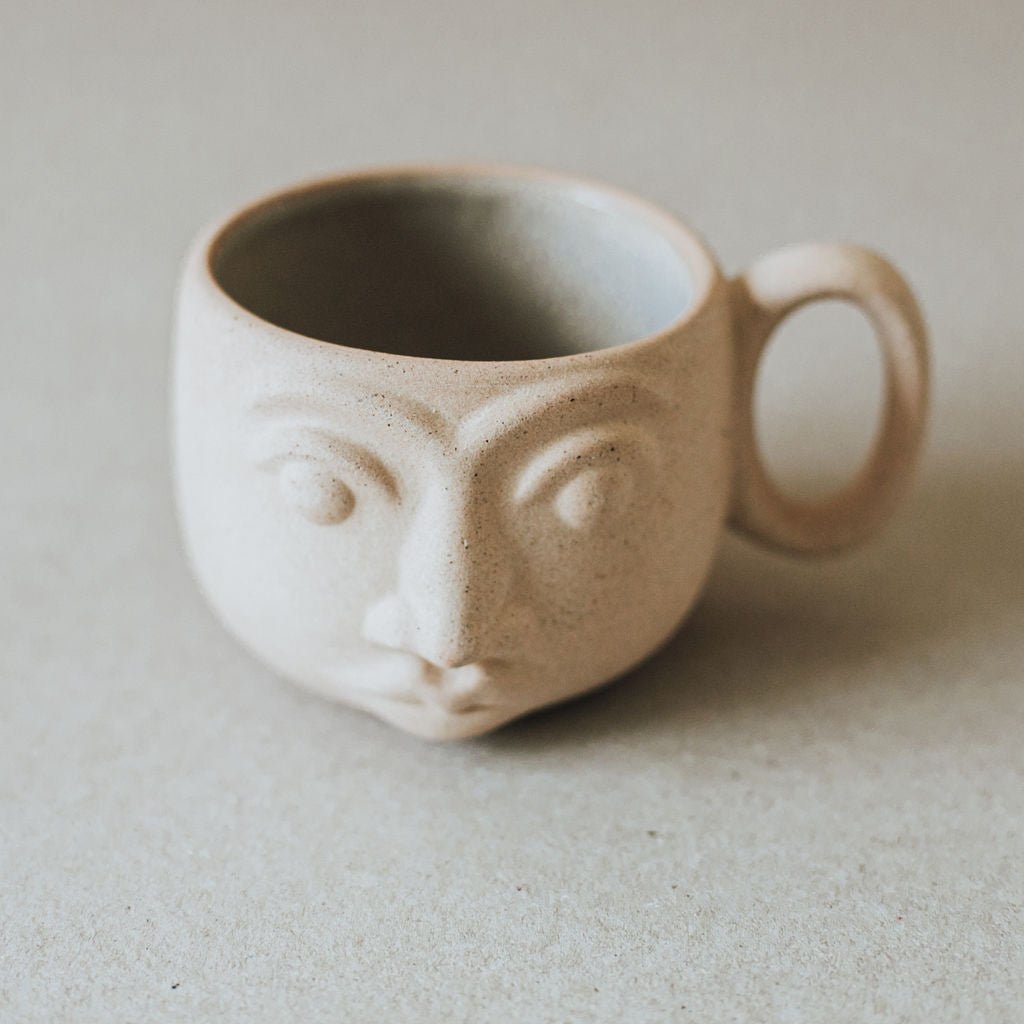 Handcrafted Face Mug - TEJIDO