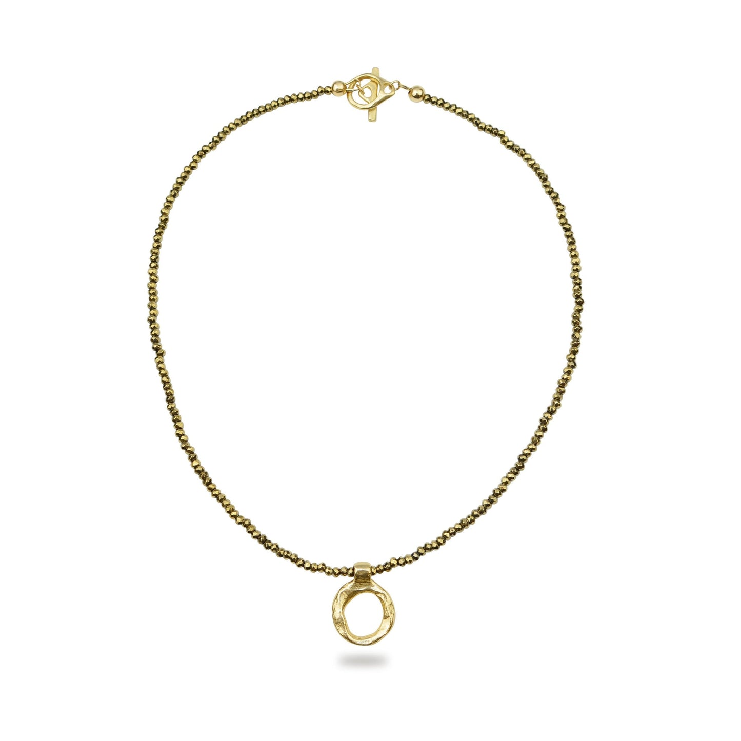 Infinity Bronze Necklace - TEJIDO