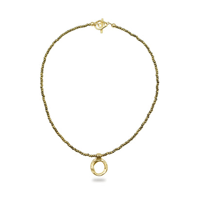 Infinity Bronze Necklace - TEJIDO