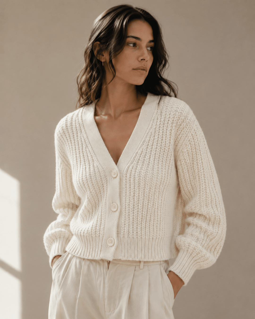 Jane Crop Cardigan - TEJIDO