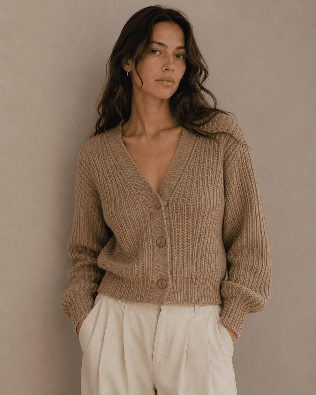 Jane Crop Cardigan - TEJIDO