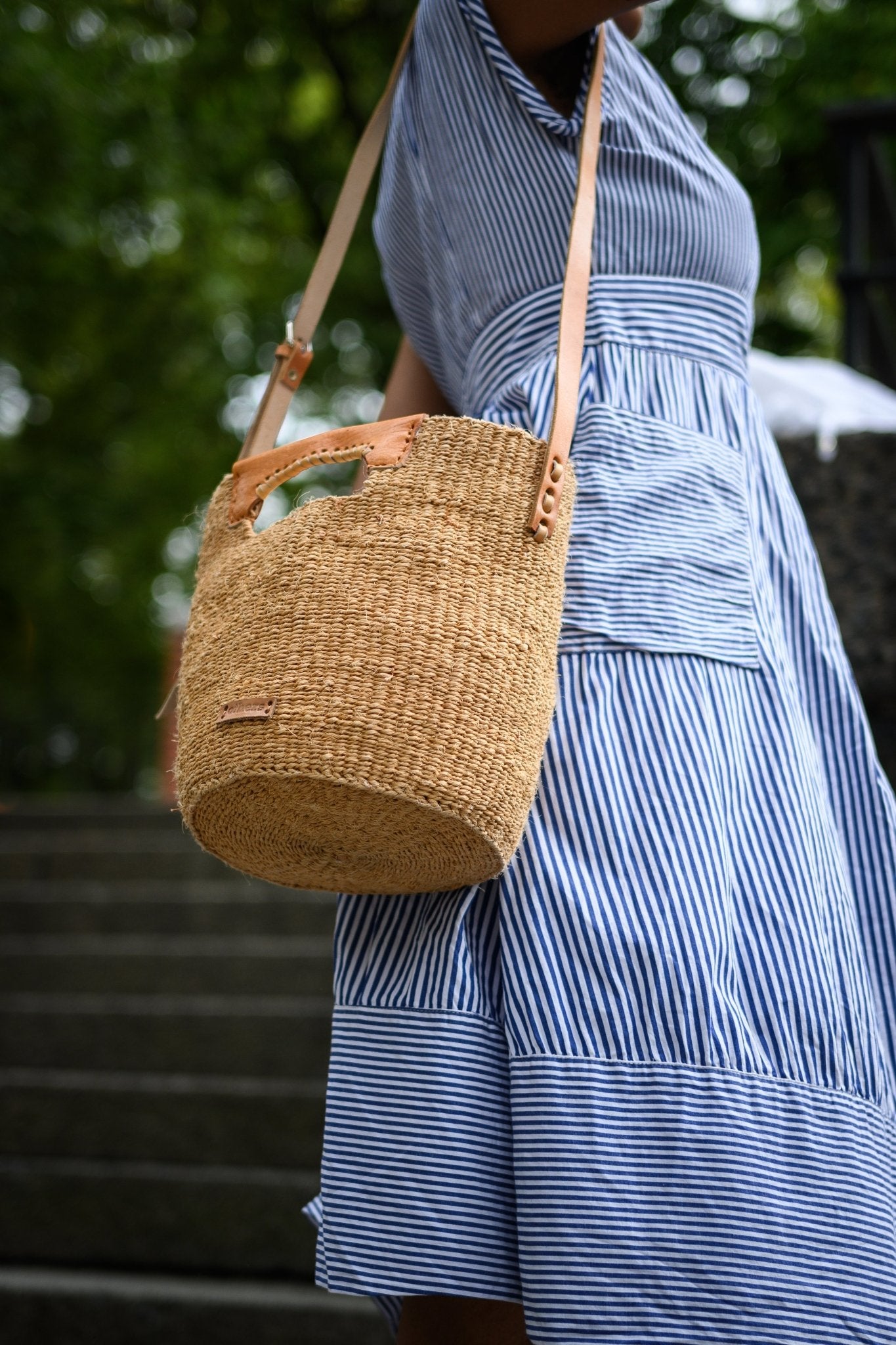 Others Crossbody Sisal Bag Natural - TEJIDO