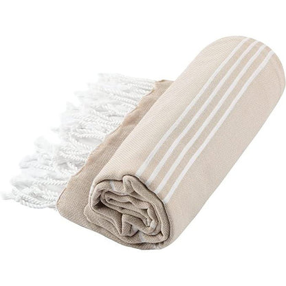 Pure Series Sustainable Turkish Towel Beige - TEJIDO
