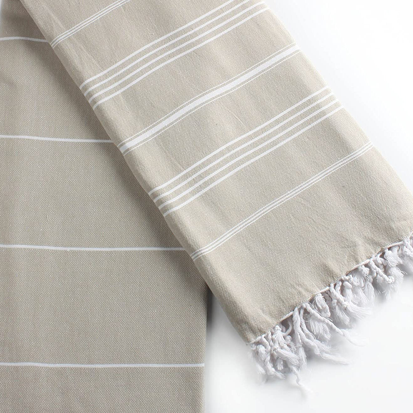 Pure Series Sustainable Turkish Towel Beige - TEJIDO