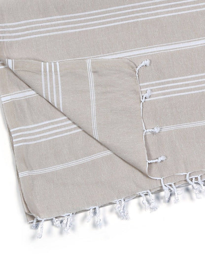 Pure Series Sustainable Turkish Towel Beige - TEJIDO