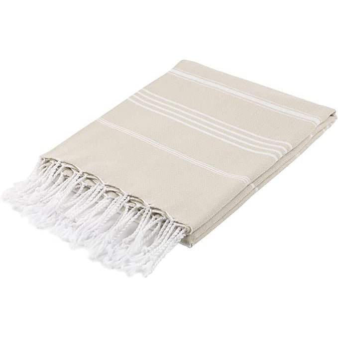 Pure Series Sustainable Turkish Towel Beige - TEJIDO