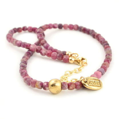 Raspberry Orb Necklace - TEJIDO