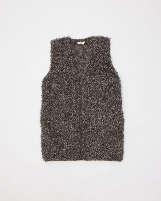 Shag Vest Long (Eco - Alpa) - TEJIDO