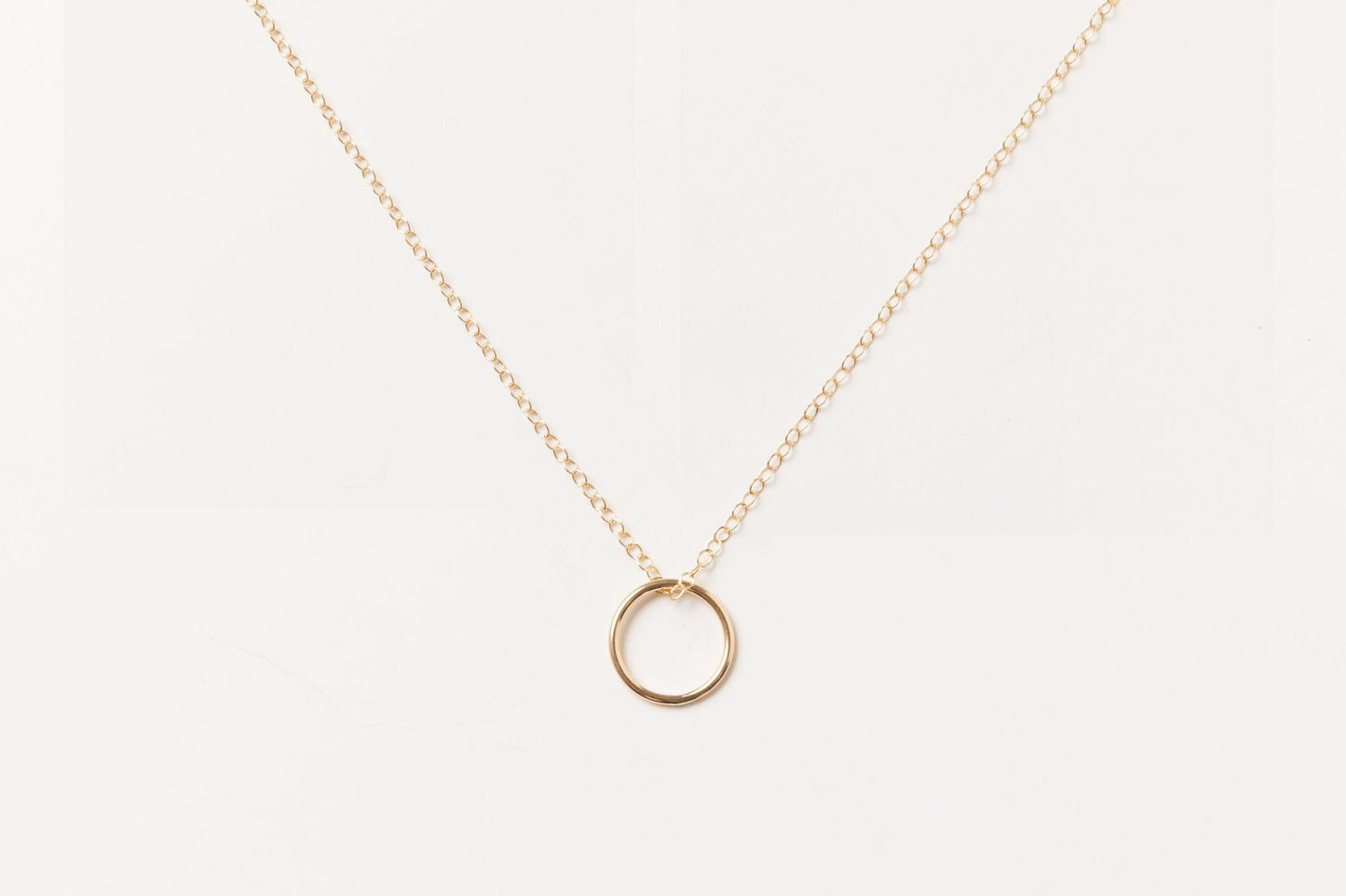 Sol Circle Pendant Necklace | Gold Fill - TEJIDO