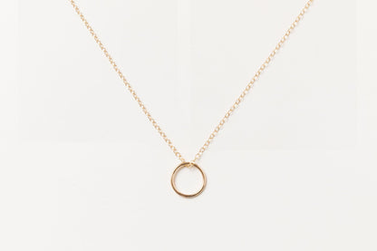Sol Circle Pendant Necklace | Gold Fill - TEJIDO