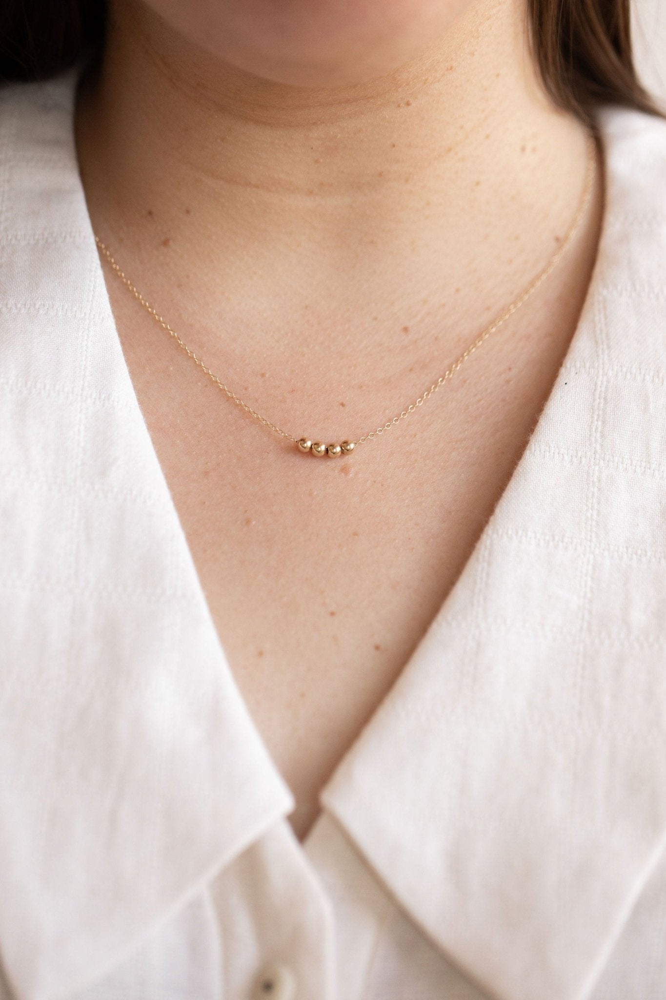 Sphere Necklace | Gold Fill - TEJIDO