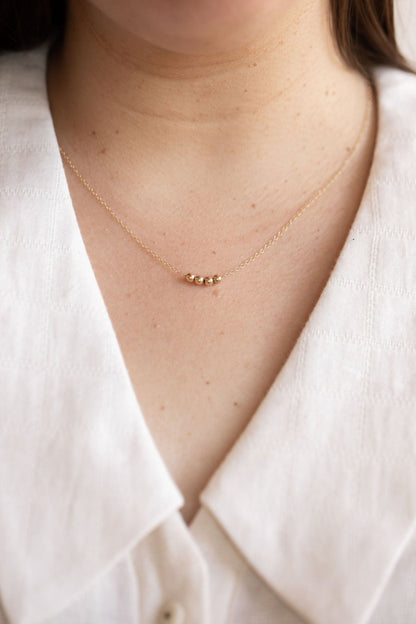 Sphere Necklace | Gold Fill - TEJIDO