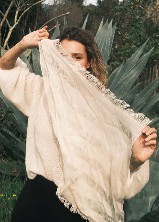 Square Neck Scarf - TEJIDO