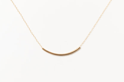 Sunset Bar Necklace | Gold Fill - TEJIDO