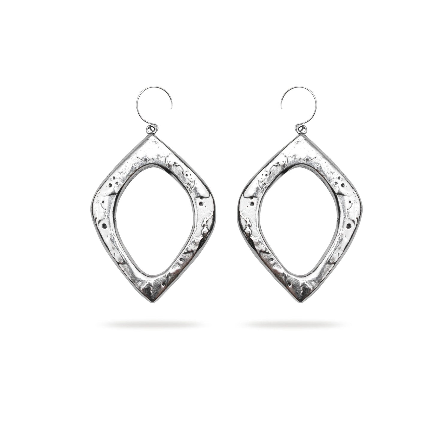 Vence Silver Earrings - TEJIDO
