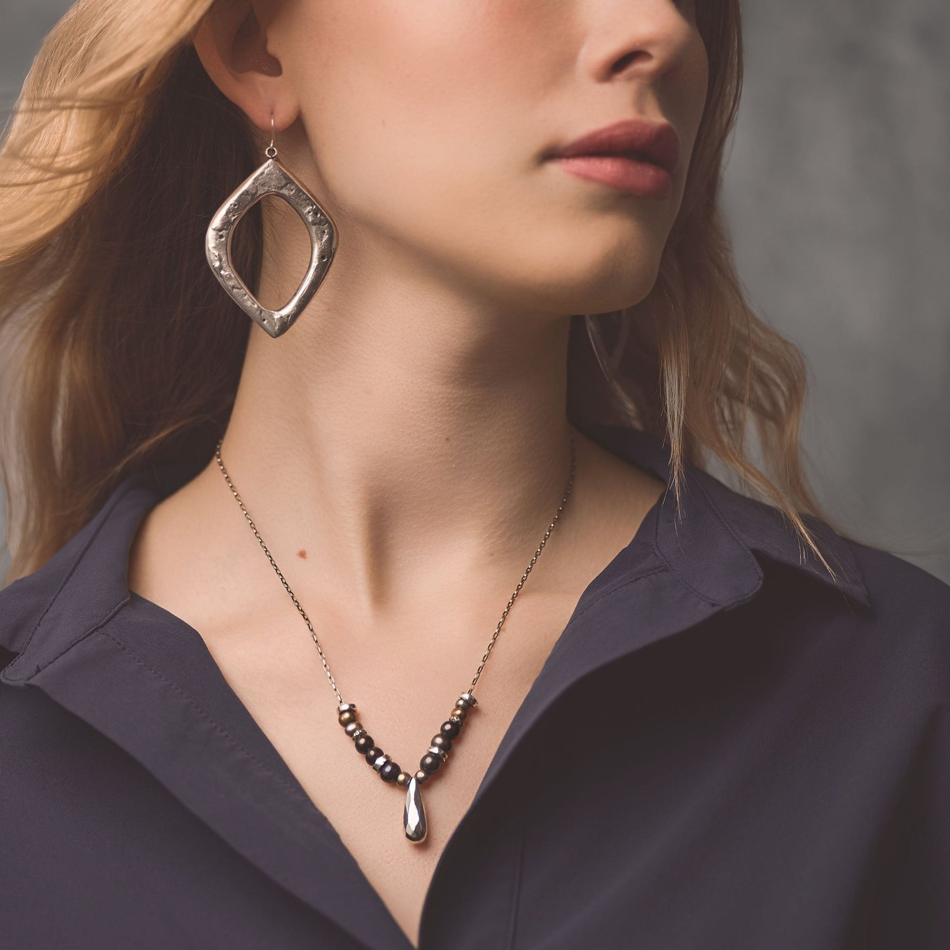 Vence Silver Earrings - TEJIDO